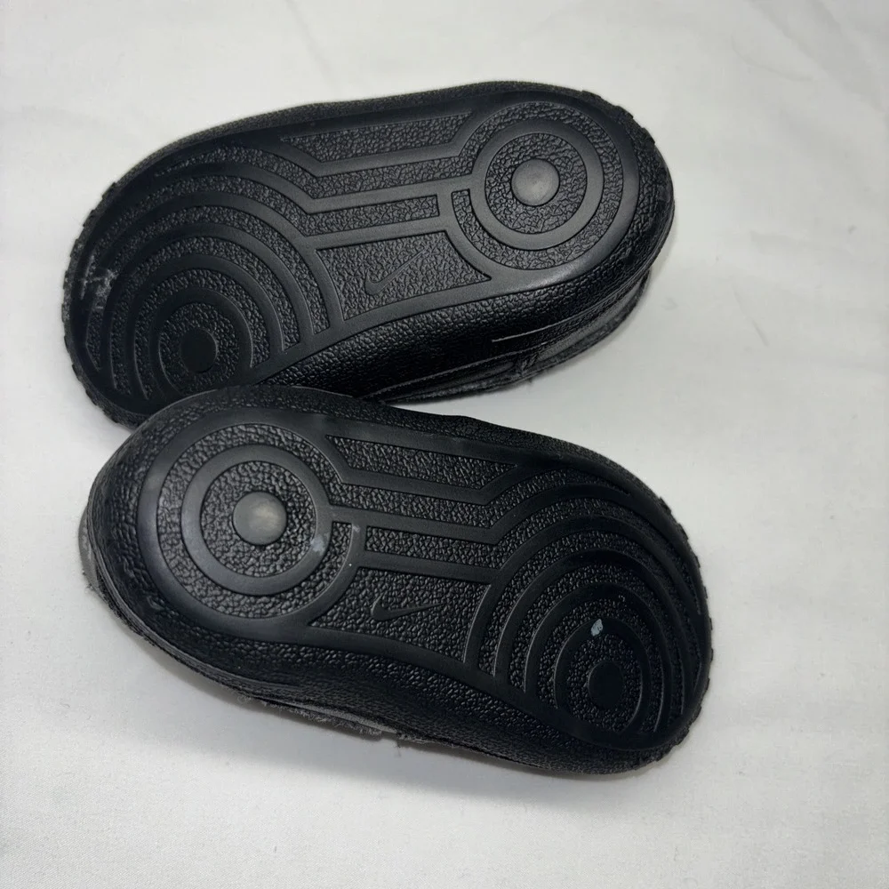 Nike Air Force 1 Crib CB Black CK2201 001‎ Size 4C